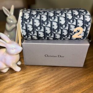 •Dior• trotter blue barrel bag